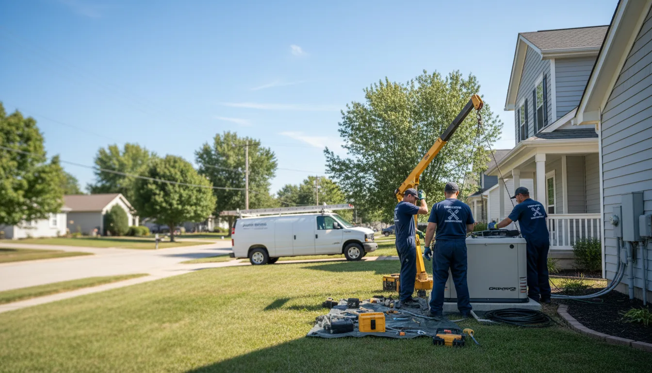 Generator Installation in Hubbard, IA near me